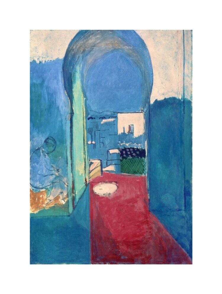 Entrance to the Casbah, 1912-13 Art Print by Henri Matisse