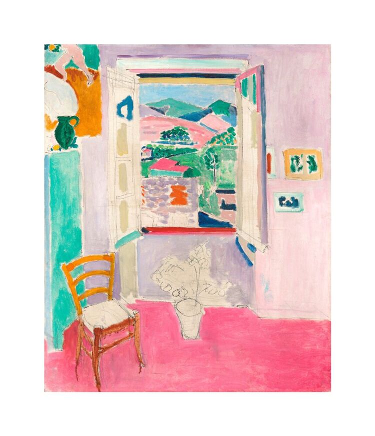 Open Window, 1911 Art Print by Henri Matisse