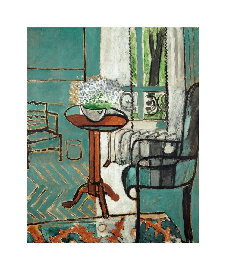 The Window, 1916 Art Print by Henri Matisse