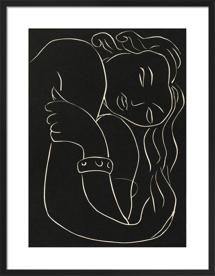 Pasiphaé, Chante De Minos (Le Cretois), 1944 Framed Art Print by Henri Matisse