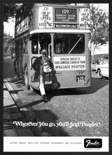 Wherever you go, you'll find Fender Framed Art Print by Fender