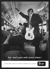 You won't part with yours either, Bus Rider Framed Art Print by Fender