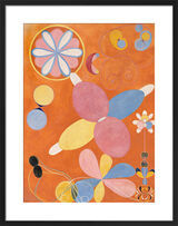 The Ten Largest, No. 4 (Youth) Framed Art Print by Hilma af Klint