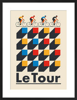 Le Tour Bauhaus Framed Art Print by Neil Stevens