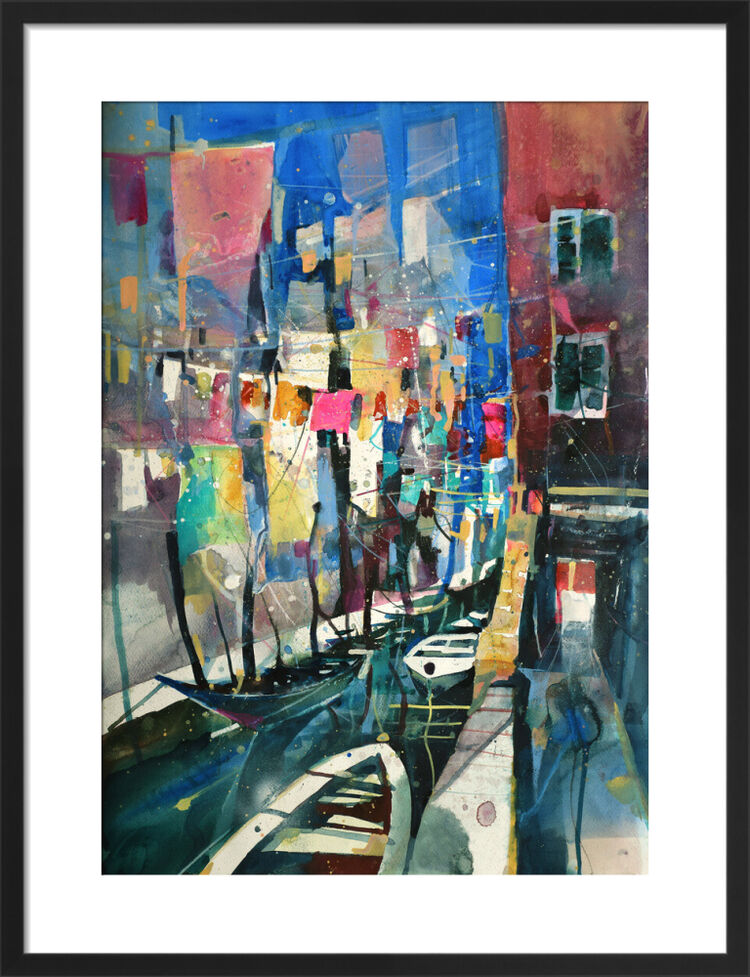 Rio Riello Framed Art Print by Bernard Vogel
