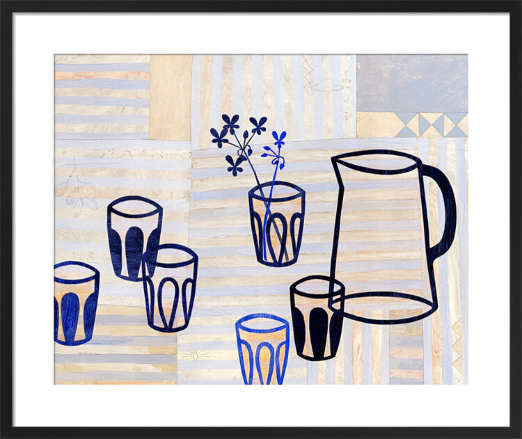 Topaz Framed Art Print by Bianca Harrington