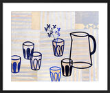 Topaz Framed Art Print by Bianca Harrington