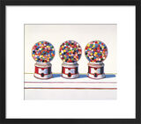 Three Machines, 1963 Framed Art Print by Wayne Thiebaud
