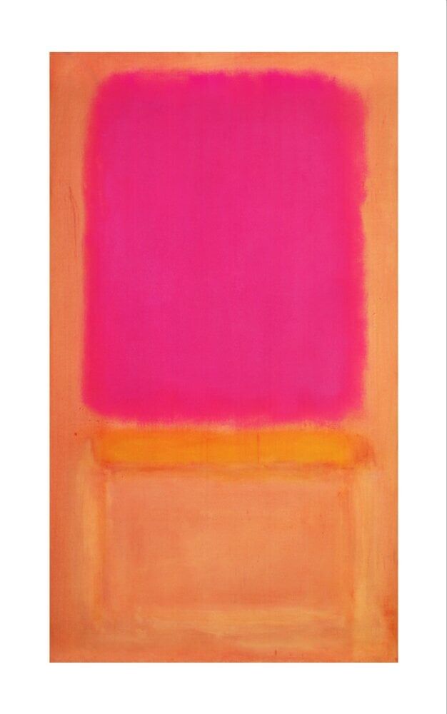 Violet Center, 1954 Art Print by Mark Rothko
