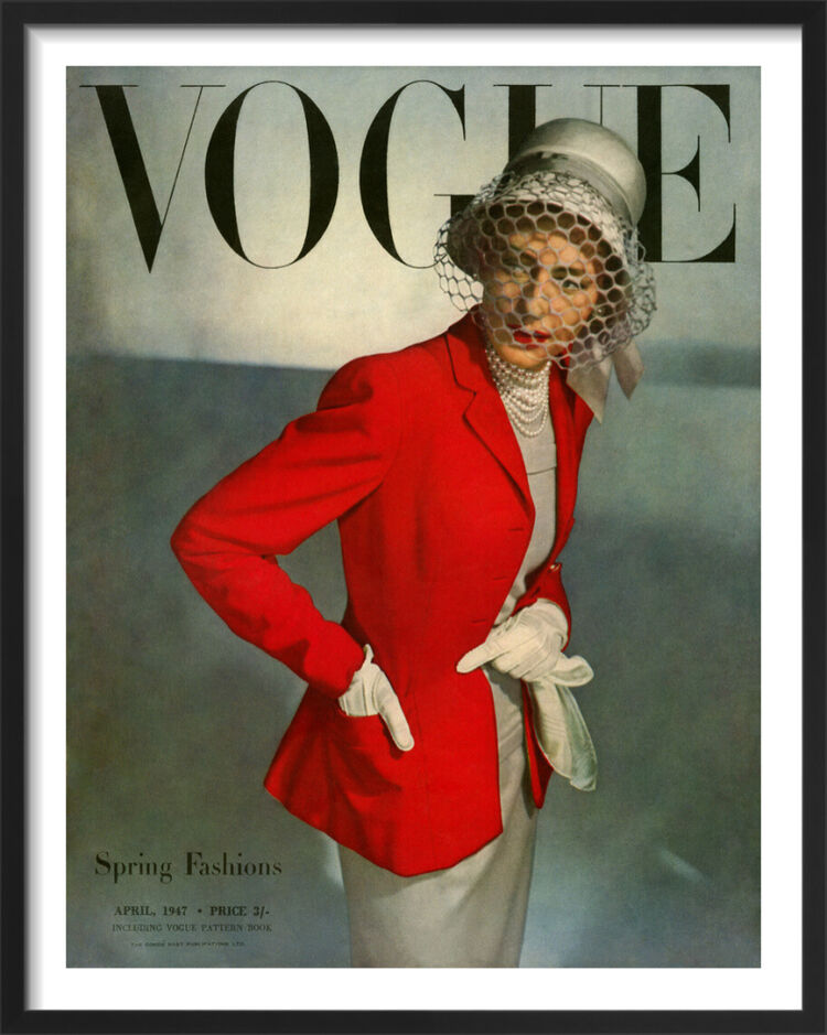 Vogue April 1947 Framed Art Print by Horst P. Horst
