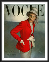 Vogue April 1947 Framed Art Print by Horst P. Horst