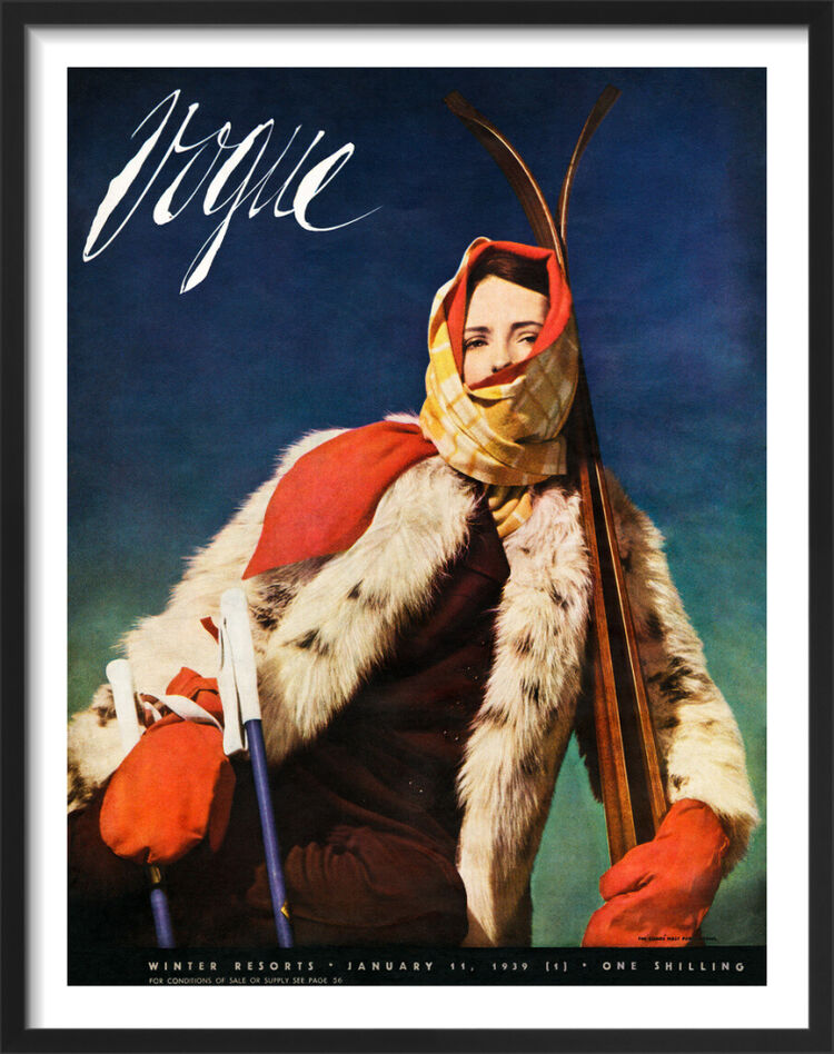 Vogue January 1939 Framed Art Print by Horst P. Horst