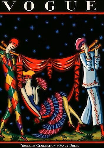 Vogue December 1927 Framed Art print by Cecil Beaton