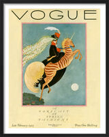 Vogue Late February 1927 Framed Art Print by George Wolfe Plank