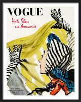 Vogue May 1942 Framed Art Print by René Bouët-Willaumez