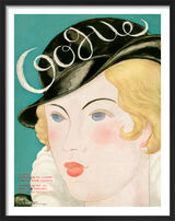 Vogue October 1931 Framed Art Print by Georges Lepape