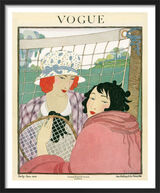 Vogue Early June 1920 Framed Art Print by Helen Dryden
