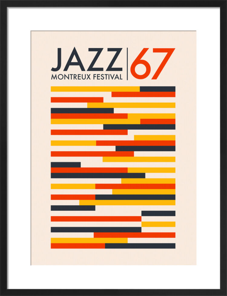 Jazz 67 Framed Art Print by Neil Stevens