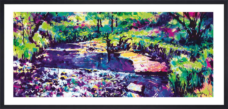 Tree Root on Blakeney Straits Framed Art Print by Doug Eaton