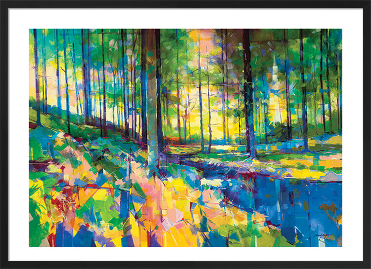 Little Staple Edge Wood Framed Art Print by Doug Eaton