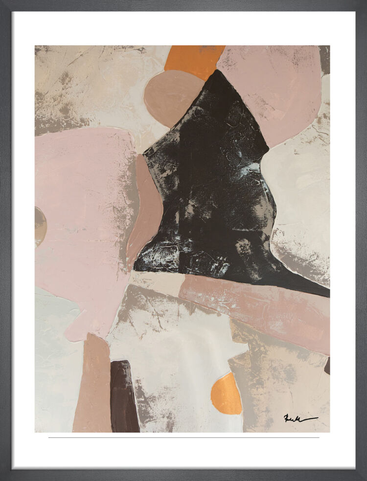 Earth And Ember II Framed Art Print by Anna Bernad