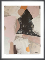 Earth And Ember II Framed Art Print by Anna Bernad