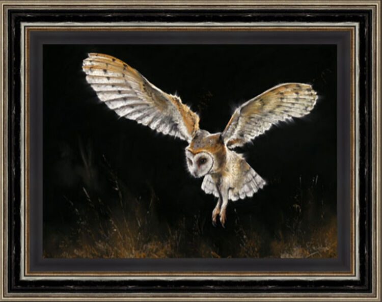 Silent Night Framed Limited Edition Art Print by Kay Johns