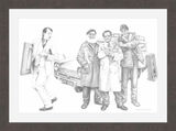 Only Fools and Horses Framed Art Print by Jonathan Roberts