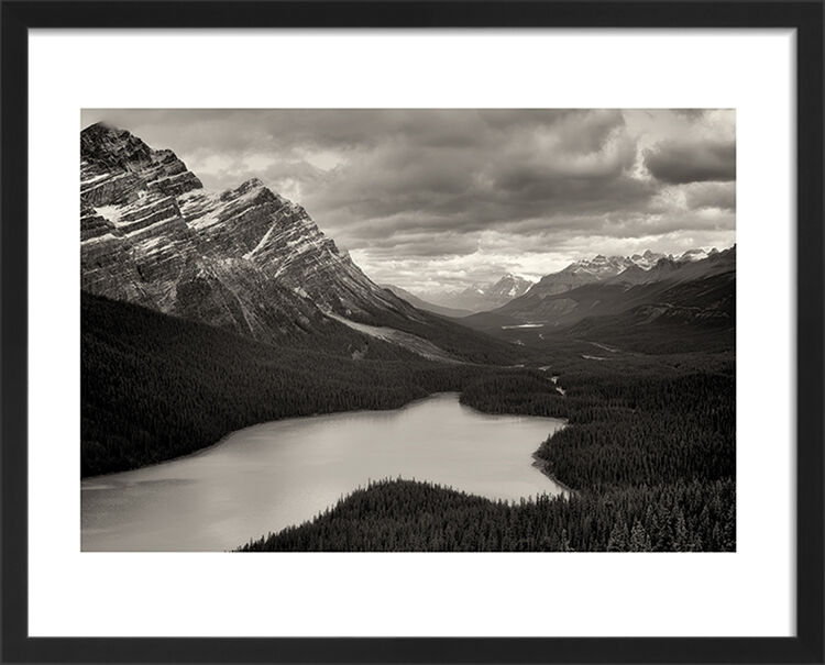 Peyto View Framed Art Print by Dennis Frates