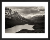 Peyto View Framed Art Print by Dennis Frates