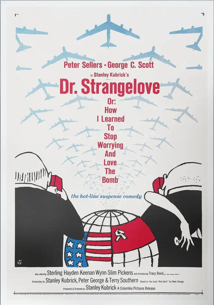 Dr Strangelove Vintage Movie Poster