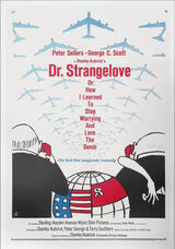 Dr Strangelove Vintage Movie Poster