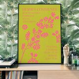 Common Herbs Amsterdam Market Poster Framed Print