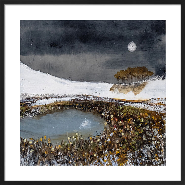 A Tranquil Moon II Framed Art Print by Louise O'Hara