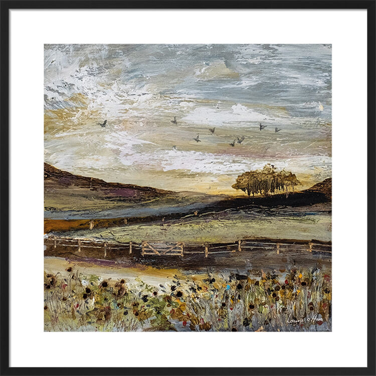 Flying Home To Roost II Framed Art Print by Louise O'Hara