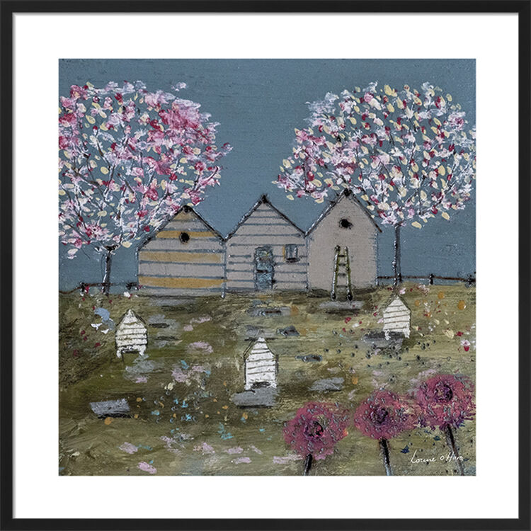 Tall Trees Framed Art Print by Louise O'Hara