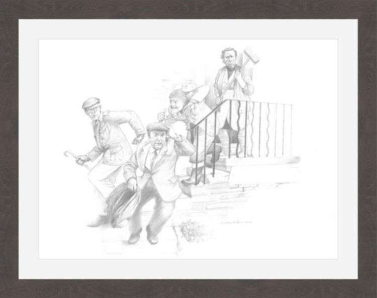 Last of the Summer Wine Framed Art Print by Jonathan Roberts