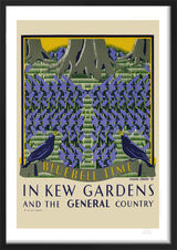Bluebell Time In Kew Gardens, 1931 Framed Art Print by Margaret Calkin James