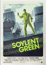 Soylent Green Reworked Vintage Movie Poster