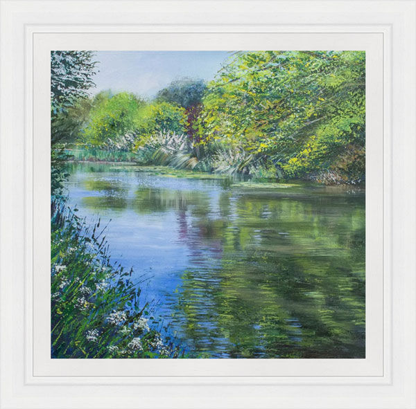 Sunlit Shadows Framed Limited Edition Art Print by Grace Ellen