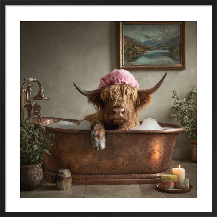 Bathing Beauty Framed Art Print by Ada Ingram