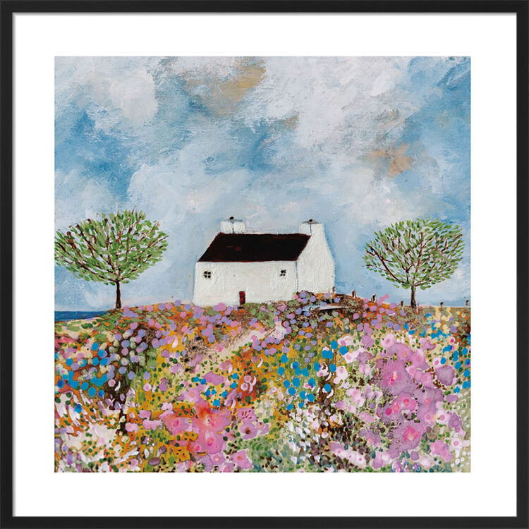 Secrets of a Summer Meadow Framed Art Print by Louise O'Hara