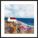 The Sound of the Sea I Framed Art Print by Louise O'Hara