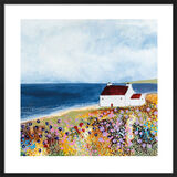 The Sound of the Sea II Framed Art Print by Louise O'Hara