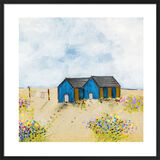 Coastal Dunes II Framed Art Print by Louise O'Hara