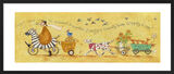 Toot Toot Toooo to Market Framed Art Print by Sam Toft