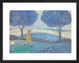 Sweet Wonderful Blue Framed Art Print by Sam Toft