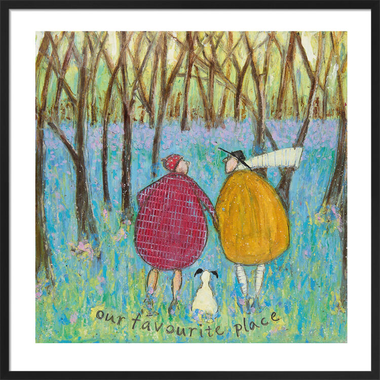 Our Favourite Place Framed Art Print by Sam Toft