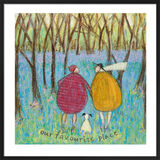 Our Favourite Place Framed Art Print by Sam Toft