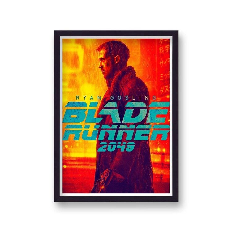 Blade Runner 2049 Vintage Movie Poster